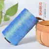 Hilo de seda de hielo, algodón mercerizado y cinta plana de lino para cojines tejidos a mano DIY, zapatos, sombreros de protección solar primavera/verano y tejido de bolsas