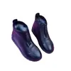 Zapatos de Algodón para Mujer Invierno Más Terciopelo Mediana Edad y Mayores Botas de Algodón de Media Caña para Mujer Engrosados Cálidos Zapatos de Algodón Antideslizantes Impermeables Invierno Mamá Zapatos de Algodón