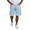 2026 Verano Estilo Japonés Venta Directa Transfronteriza Popular en el Extranjero Lavados High-Street Versátiles Sueltos Shorts de Mezclilla Desgastados Unisex