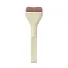 Brocha de Maquillaje con Forma de Lengua en Stock, Brocha Bb para Base Ultra Fina y Ampliada, Cabeza Plana, Cerdas Suaves, No Deja Marcas, Ligera, Brocha para Corrector que No Absorbe Polvo