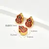 Cuentas de Oro Antiguo Mate y Oro Mate con Doble Cara de Alta Retención de Color, Separadores con Caracteres Atractores de Fortuna, Dijes para Pulseras, Accesorios de Joyería