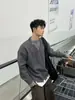 Suéter de punto de mohair para hombre MRCYC, suéter informal de moda estilo coreano para otoño, top holgado de cuello redondo