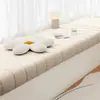 Cojín para Ventana Abuhardillada con Bordes Colgantes, Tela de Terciopelo Teddy, Extraíble y Lavable, Adecuado para Todas las Estaciones, Cojín para Asiento Tatami en Balcón de Dormitorio