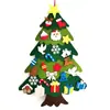 Venta Directa Transfronteriza Más Vendido Árbol de Navidad de Fieltro DIY Árbol de Navidad de Dibujos Animados de Fieltro para Niños Decoraciones Festivas Venta al por Mayor