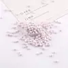 Cuentas de Arroz de Vidrio Sólido Coloridas Asimétricas de 5 mm para Pulsera Collar Hecho a Mano DIY Accesorios de Material para Joyería