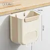 Cubo de Basura Plegable de Pared para Cocina Específico para Puerta de Gabinete Contenedor de Basura de Gran Capacidad Cesta para Basura de Papel de Baño