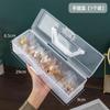 Caixa de joias Brincos Brincos Colar Pulseira Anel de armazenamento Caixa Portátil Desktop à prova de poeira Transparente Jóias Bolsa