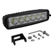 Atacado do Fabricante Luz de Trabalho LED para Carro 18W 6 Lâmpadas Externa para Motocicleta Off-Road Luz de Inspeção