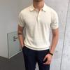 Camiseta POLO casual delgada de verano para hombre, corte slim, estilo coreano, manga corta, marea, comercio exterior, transfronteriza, fábrica, venta al por mayor