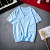 Camiseta masculina de manga curta de linho japonesa de verão, tamanho grande, algodão e linho, meia manga, camiseta fina masculina, atacado