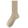 Calcetines de Algodón para Hombre Verano Finos de Media Pantorrilla Absorbentes del Sudor Transpirables Antibacterianos Resistentes al Olor Primavera/Otoño Deportivos Calcetines Largos para Hombre