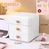 Caixa de Armazenamento de Mesa Estudante Pequeno Rack de Armazenamento Gaveta Simples para Crianças Artigos Diversos Acessórios de Cabelo Papelaria Porta-Canetas de Mesa Armário