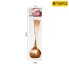 Amazon Transfronterizo Shangchao 6 Piezas Vajilla de Acero Inoxidable Cuchillo y Tenedor Cuchara Hotel Cuchillo y Tenedor para Steak Occidental Traje de 24 Piezas