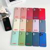 Adecuado para Iphone14Pro Funda de Silicona Líquida para Teléfono Móvil Apple 13 Cubo de Rubik Borde Recto Funda para Lente Xr Cubierta Protectora 7