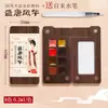 Acuarelas sólidas 15 colores mini viaje portátil pintura acuarela set arte pintado a mano al por mayor pinturas