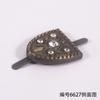 Hebilla decorativa triangular larga de 18 mm para equipaje, zapatos, hebilla de pin, accesorios de ropa, zapatos, LOGO, fábrica, venta al por mayor