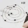Colgante de Lujo Ligero con Forma de Piedra Cadena Decorativa para Cintura de Vestido Cadena de Perlas para Pantalones de Mujer Cinturón Metálico de Moda para Mujer