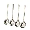 Nova Colher Redonda Capivara de Fundo Plano, Colher de Aço Inoxidável para Uso Doméstico, Alto Valor Estético, Colher de Jantar Estilo Ocidental, Colher de Comer, Colher de Sopa
