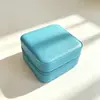 Bolsa de joias portátil para viagem mais vendida internacionalmente, caixa de armazenamento de acessórios multifuncional, mini caixa para brincos, colares e anéis atacado