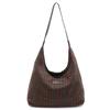 Bolso de Gran Capacidad para Mujer 2024 Otoño e Invierno Nuevo Bolso Casual de Hombro Bajo el Brazo para Compras para Trabajo y Desplazamientos Bolso Tote Versátil