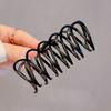 Celebridad de Internet Clip de Pelo Simple Clip Trasero para Mujer Otoño e Invierno Clip de Pelo Grande Clip de Tiburón para Pelo Corea del Sur Tocado para Moño
