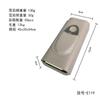 Envío Gratis Dongguan Juego de Hardware de Dos Extremos para Cigarros Tijeras para Cigarros Caja Humectante para Cigarros Caja de Almacenamiento de Madera de Cedro Goya