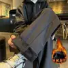 Calças de Caminhada Masculinas para Outono e Inverno, Estilo Americano, Forradas com Fleece, Espessadas, Funcionais, Impermeáveis, Calças Casuais de Trabalho, Calças Esportivas de Corte Reto