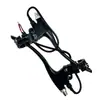 Manija de freno para patinete eléctrico manija de freno coche a batería manija de freno simple con línea de freno apagado de potencia negro