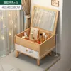 Armario de almacenamiento para tocador de mirador integrado dormitorio apartamento pequeño tocador simple estilo ins tocador de balcón