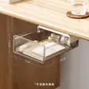 Cajón Debajo del Escritorio Caja de Almacenamiento Invisible Estante de Almacenamiento para Escritorio de Oficina Organizador Estilo Escritorio Caja Organizadora de Papelería