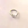 Anillo gatito plateado tailandés picadura de gato diseño de nicho para amigas moda de alta gama personalidad lujo ligero ins moda al por mayor