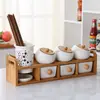 Juego de Tarros Cerámicos para Condimentos del Hogar Botella Tarro para Condimentos Caja para Condimentos Tarro para Sal Tarro para Chile Suministros de Cocina Caja para Condimentos Nuevo Producto