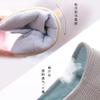 Yuezi Zapatos Transpirables Verano Fino Bolso Tacón Grueso Casa Zapatillas de Algodón Para Mujer Primavera y Otoño Interior Suave Zapatillas de Piso Cómodas