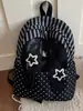Mochila de Puntos y Estrellas con Orejas de Conejo Lindas Modelo Nuevo 2026 Gran Capacidad Estudiante Moderna Casual para Viajar Mochila Ligera