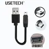Cabo de Dados Tipo-C Mais Vendido para Câmera de Painel Curto USB para Carro Tipo-C Duplo Cotovelo Cabo de Dados