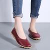Zapatos Planos para Mamá para Mujer 2022 Verano Huecos Casual Cómodos Mocasines Suela Suave Perforados Talla Grande Zapatos para Mujer