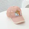 Sombrero de Verano Estilo Chino Gorra de Béisbol Infantil Bonito Osito Malla Completa Malla Protectora Solar para Exteriores Exportación