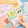 Set de Papelería Lindo de Dibujos Animados Suministros para Escuela Primaria Estuche para Lápices Cuaderno Papelería de Estudio Papelería Creativa para Estudiantes