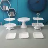 Soporte para exhibir postres, bandeja y piezas decorativas para mostrar pasteles, frutas y bocadillos; decoraciones de boda; exhibidor de sala de estar; bandeja de frutas personalizada