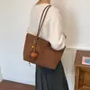 Bolso de Tejido Vintage para Debajo del Brazo para Mujer 2026 Nuevo Bolso de Mano Simple Bolso Tote Gran Capacidad Bolso de Hombro Único para Viajes