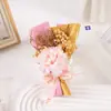 Flor de jabón clavel ramo pequeño flor artificial eterna caja de regalo accesorios de recuerdo flores secas mini