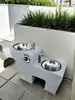 Estação de Lavagem de Mãos Integrada com Pia para Crianças em Pátio de Área Cênica de Pôneis ao Ar Livre Jardim de Infância Pia de Lavagem de Mãos Cartoon Alto-Baixo para Pais e Filhos