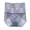 Explosões de comércio exterior calcinhas de renda de cintura alta femininas transparentes vazadas sexy de renda quadril respiráveis