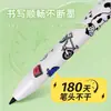 Fabricante Jinwannian Retráctil 180 Días Secado No Secante 0.5mm Secado Rápido Dibujo y Contorneado Bolígrafo 09918 Marcador