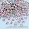 Diamante de Uña Puntiaguda Forma de Copo de Nieve 10 mm Decoración de Uñas Xiaohongshu Uña Portátil Material de Uña Diamante Blanco K9 Forma Especial Decoración de Uña Diamante Venta al por Mayor