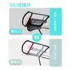 Portabultos Trasero para Bicicleta de Montaña Puede Llevar Personas, Portabultos Trasero para Bicicleta con Asiento para Pasajero, Portabultos Trasero para Bicicletas de Montaña