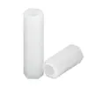 Columna de Aislamiento Hexagonal de Doble Paso Aislada de Nylon Blanco Plástico Placa de Soporte de Rosca Interna Prisionero M2M2.5M3M4M5M6
