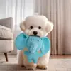 Brinquedo Squeaky para Cachorro Brinquedo Durável para Mastigar Gasto de Energia Brinquedo de Pelúcia para Dentição Shiba Inu Corgi Alívio de Estresse