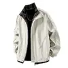 Nova coleção de primavera e outono: roupas de exterior estilosas e descoladas para homens, apresentando designs da moda de marcas populares de streetwear, estilo de Hong Kong, estilo japonês, estilo Harajuku e estilo coreano, com um corte solto e relaxado