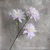 3 Crisântemos de Garra Grande Flores Artificiais para Arranjos Florais de Salão de Casamento Atacado, Flores Suculentas Artificiais Atacado